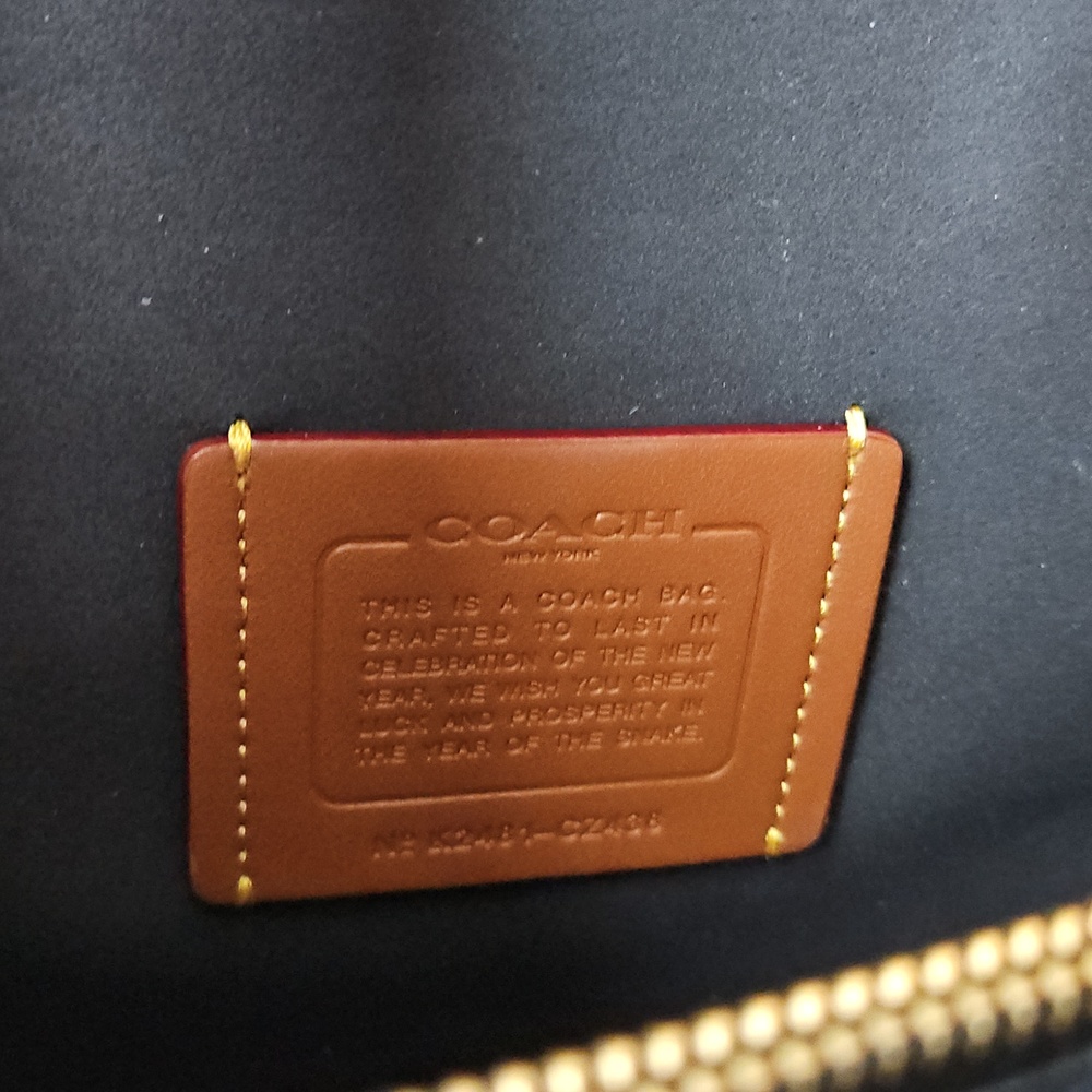 Coach Lunar New Year Snake Tabby 26 Bag - Picture 10 of 11